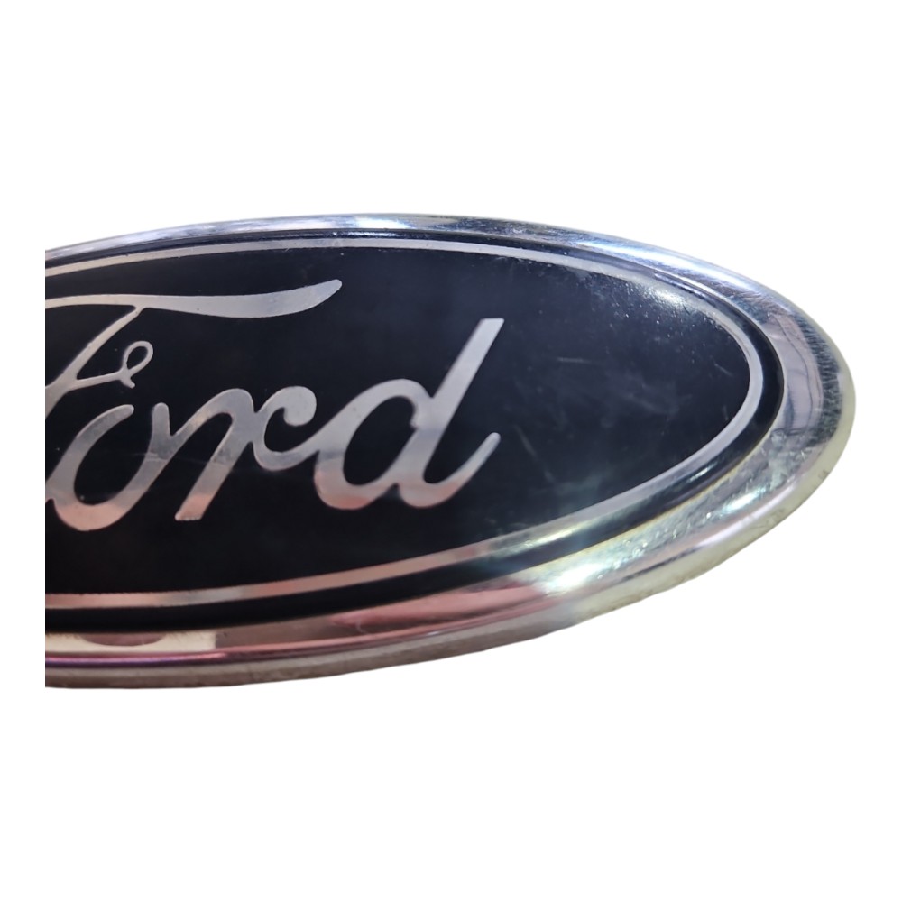 Emblema Tampa Traseira Ford Ecosport 2007/2012 14cm X 5,6cm Azul-escuro 2