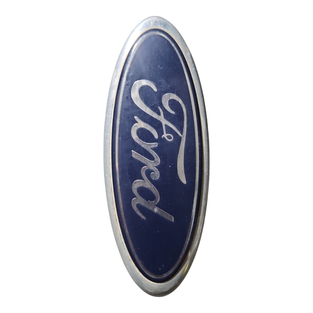 Emblema Linha Ford Dianteiro Traseiro Azul Escuro 5.6x14cm Azul-escuro 2