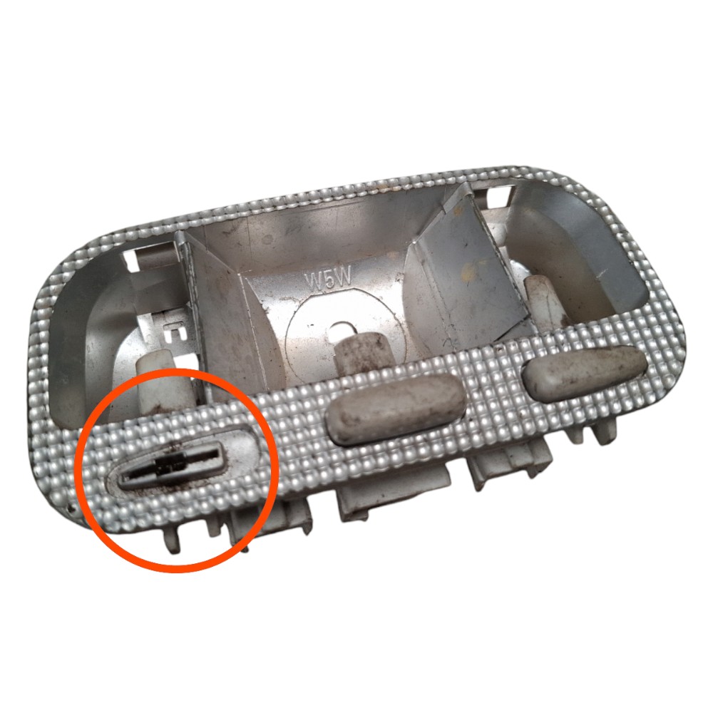 Carcaça Luz Cortesia Teto Peugeot 408 2012 2013 2014 A 2019 4