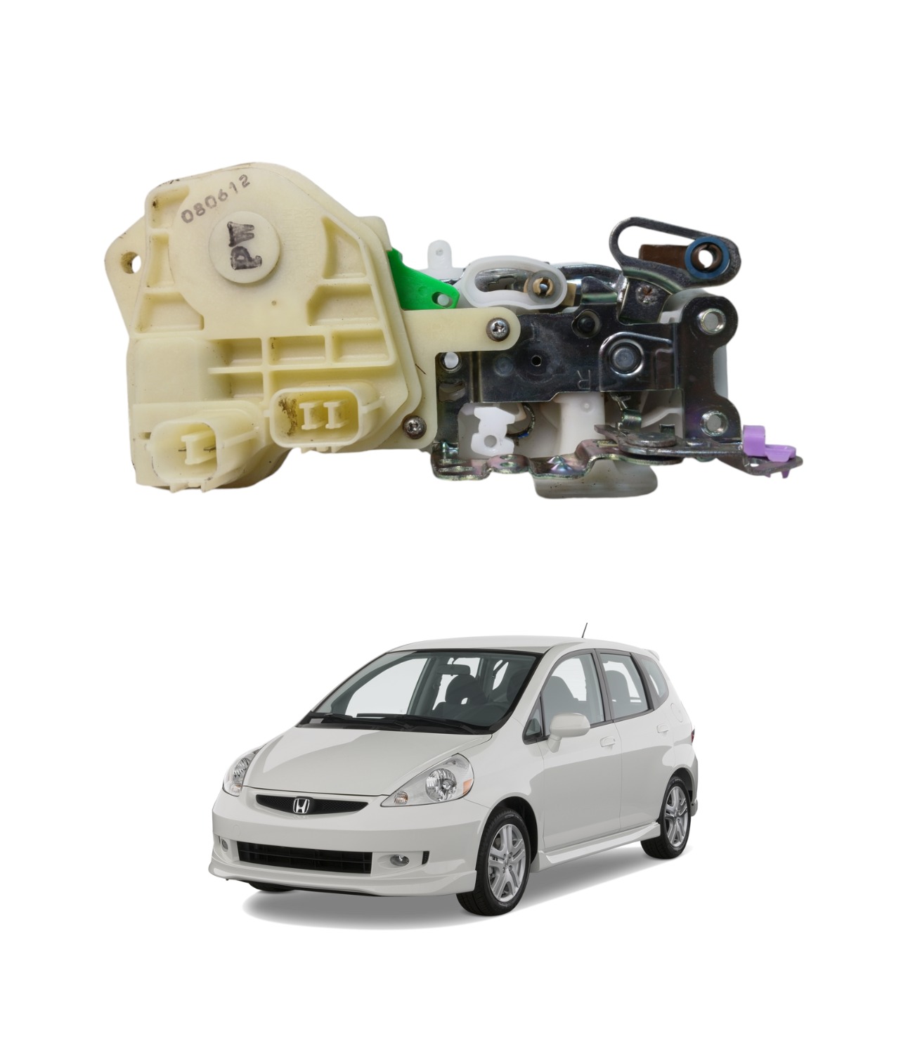 Tranca Porta Dianteira Direita Honda Fit 2004 2008 1195