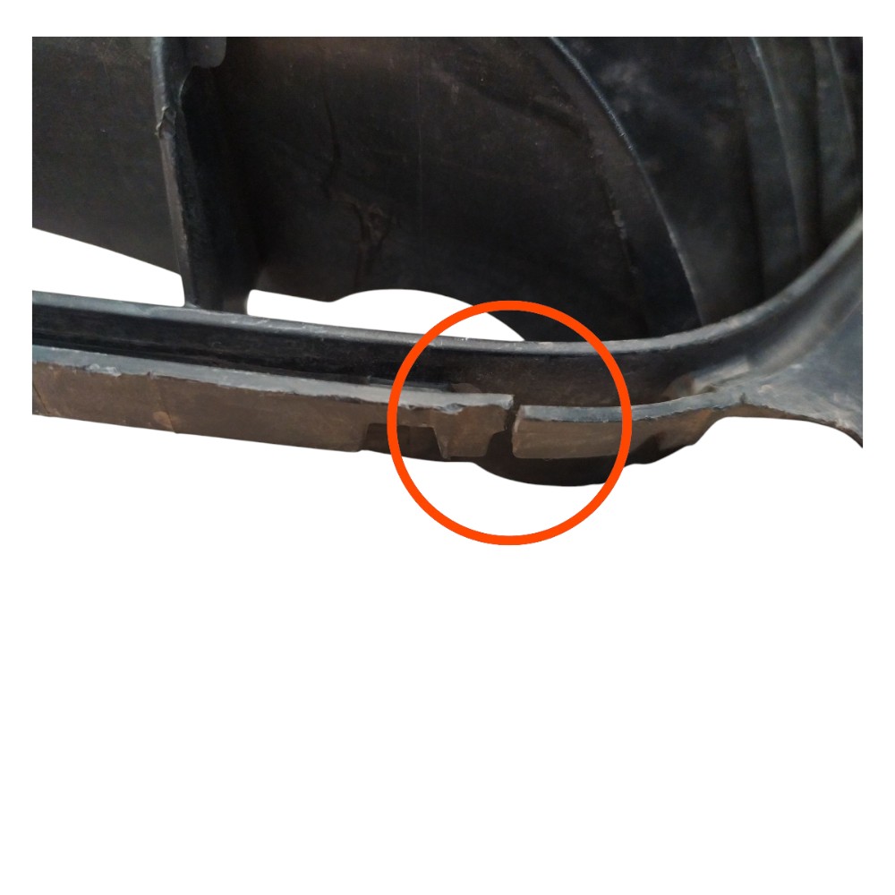 Grade Inferior Dianteira Parachoque Hilux 2016 2017 A 2019 Preto Ambos Lados