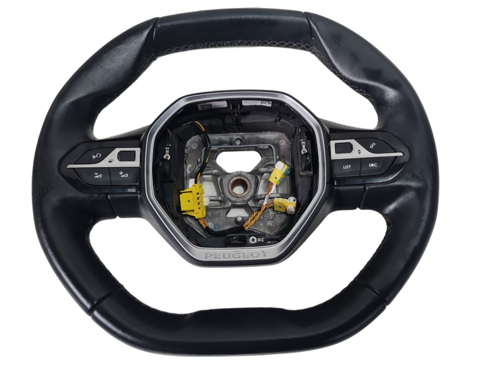 Volante Peugeot 3008 2017 A 2020 Original 34197234d Preto