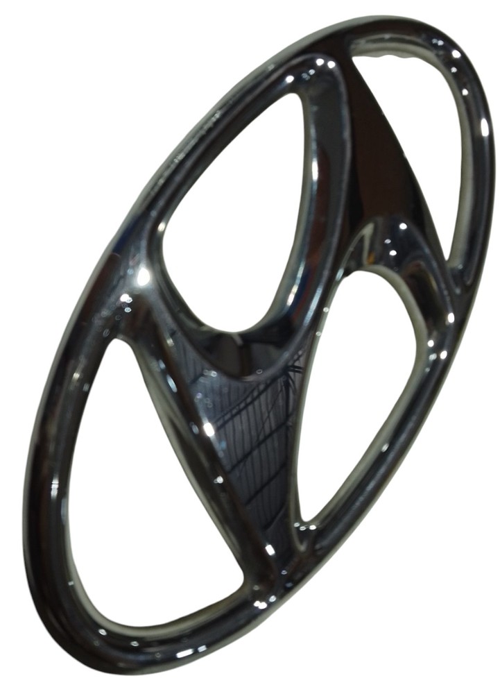 Emblema Cromado Hyundai  Cromado 7