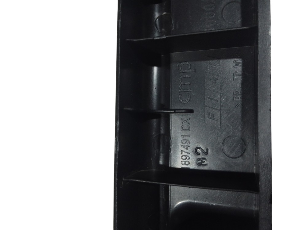 Puxador Porta Dianteira Direita Fiat Uno Mille Fiorino  Preto Preto 1