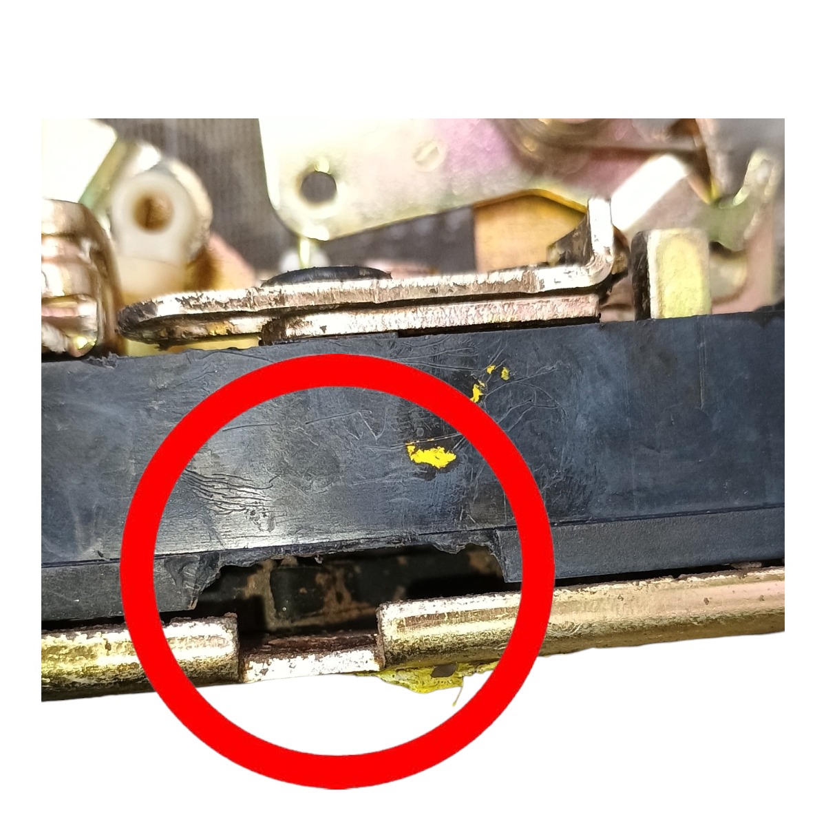 Fechadura Porta Traseira Direita Vw Gol 2004 C/detalhe 1