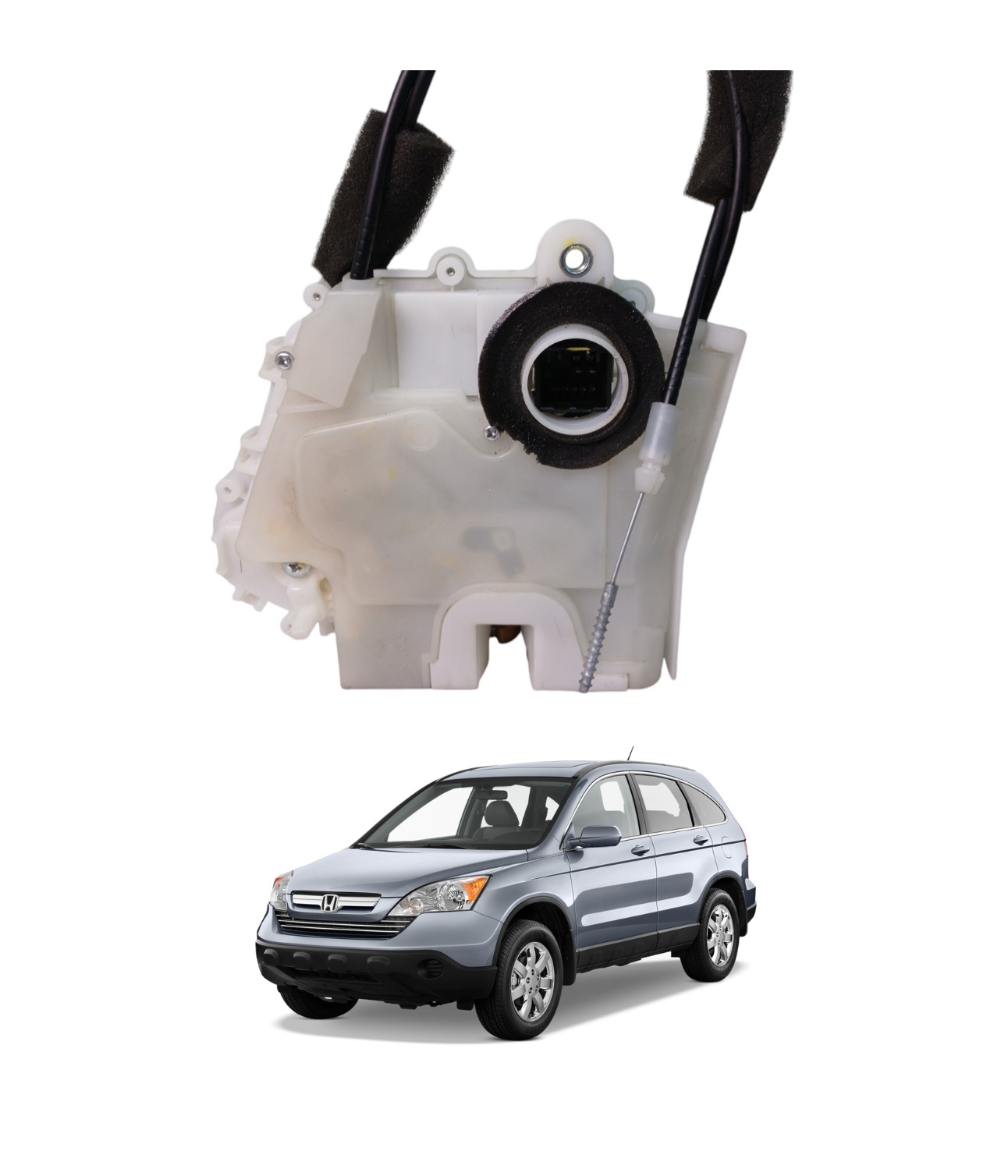 Fechadura Tranca Traseira Direita Crv 2007 A 2011 E2571