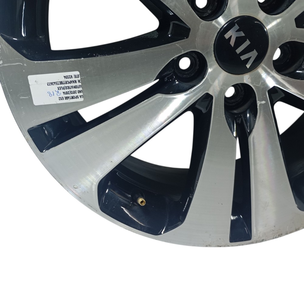 Roda Aro 18 Kia Sportage 2014 529103w300 Preto E Cinza Preto E Cinza 4