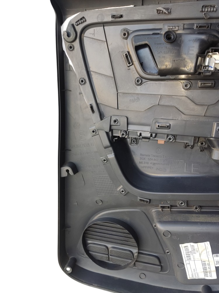 Forro Porta Traseira Lado Esquerdo Passageiro Vw Fox 10/16 3