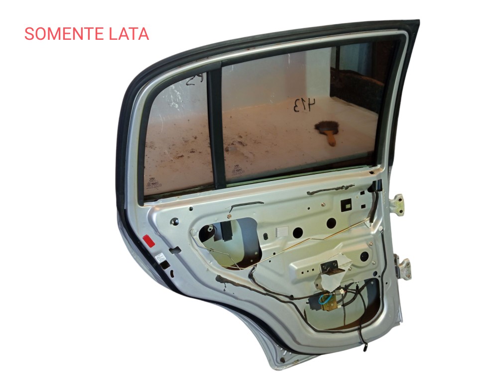 Porta Chery Face Traseira Esquerda 2008 2009 2012 Original  Traseira Esquerdo Prata 5