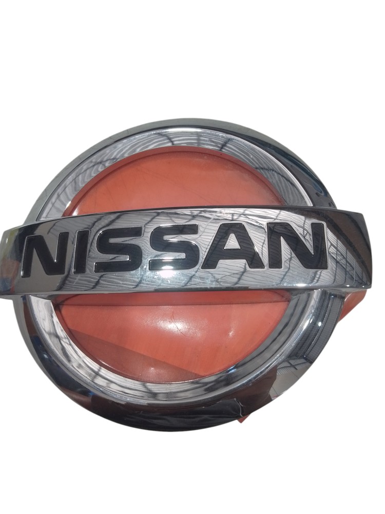 Emblema Tampa Traseira Nissan March 2012 A 2019 Cromado Cromado