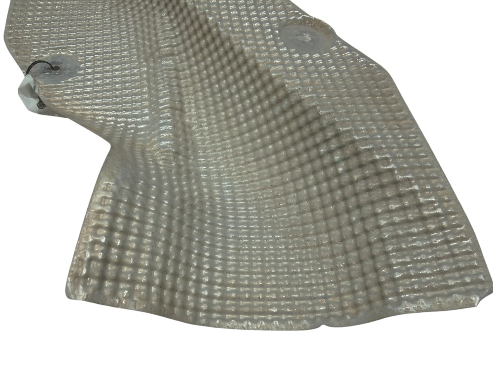 Defletor Calor Traseiro Xsara Picasso 2000 A 2011 Original  Prateado