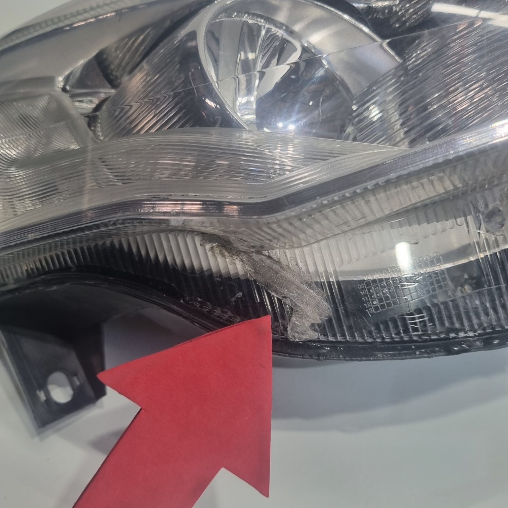 Farol Cromado Do Lado Direito Fiat Idea Modelos 2011/2014 Direito/passageiro 2