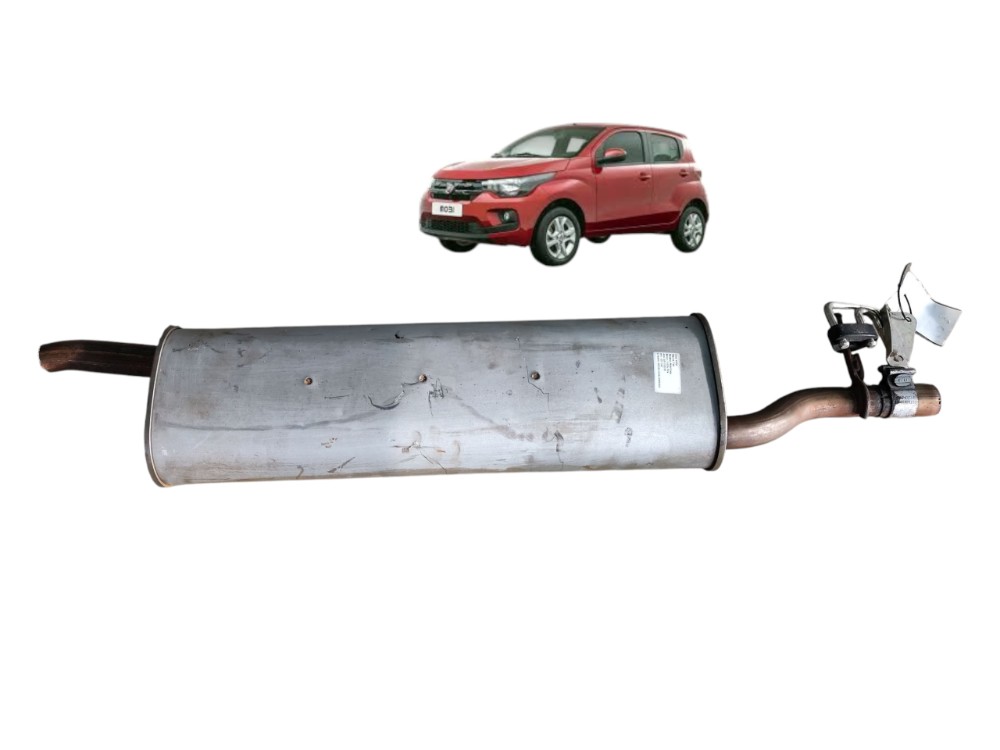 Escapamento Abafador Fiat Mobi 1.0 4cc  2017 2018 2019 2020 1