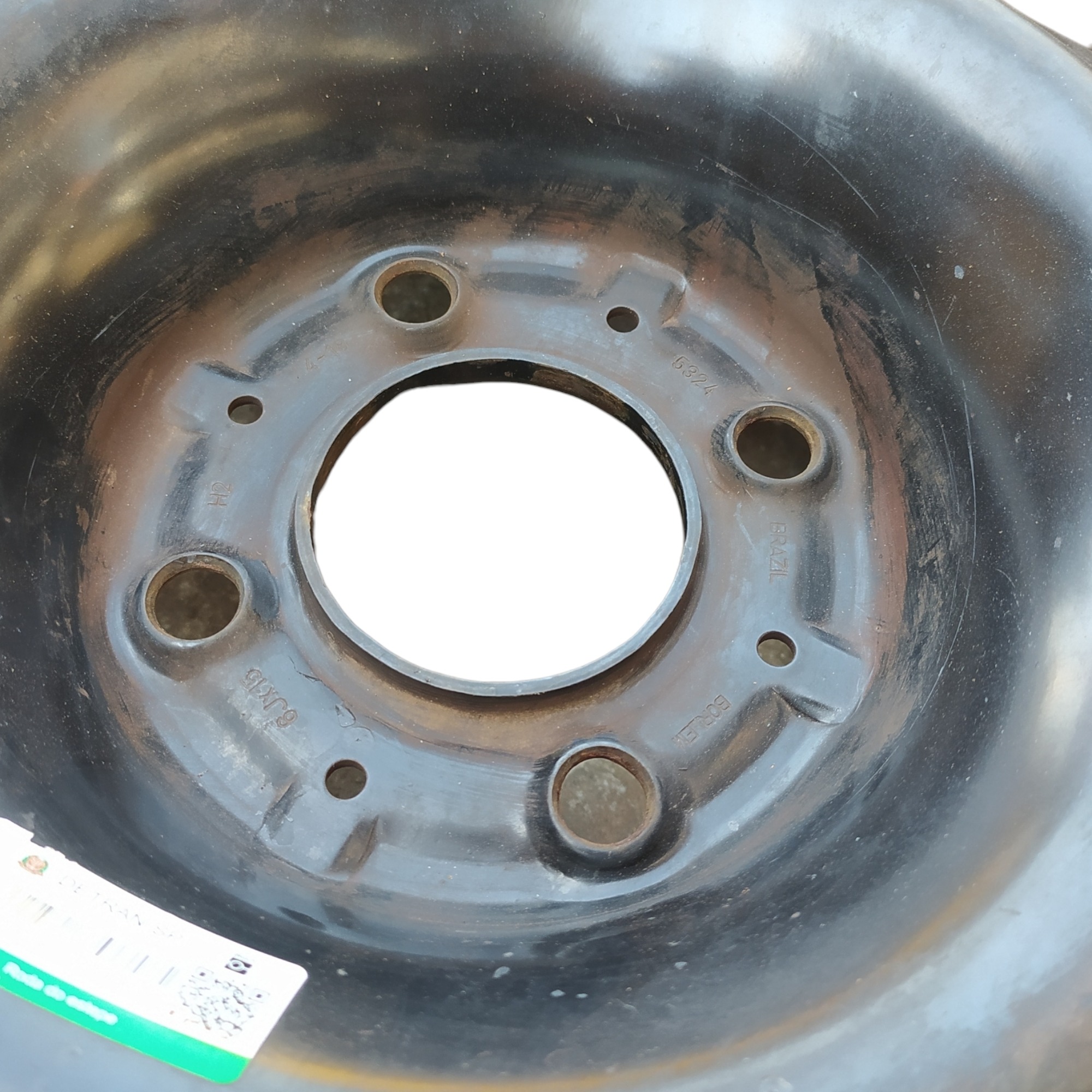 Roda Ferro Ford Aro 15 4×108 2