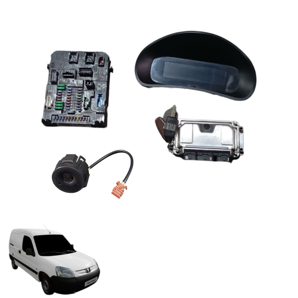 Kit Code Central Peugeot Partner Furgão 2021 2022 1.6 Central