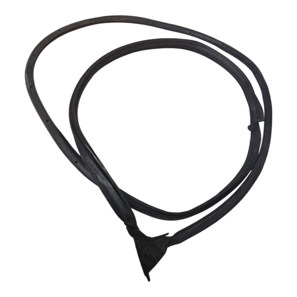 Borracha Porta Dianteira Direita Gm Spin 2017 Preto Preto Preto