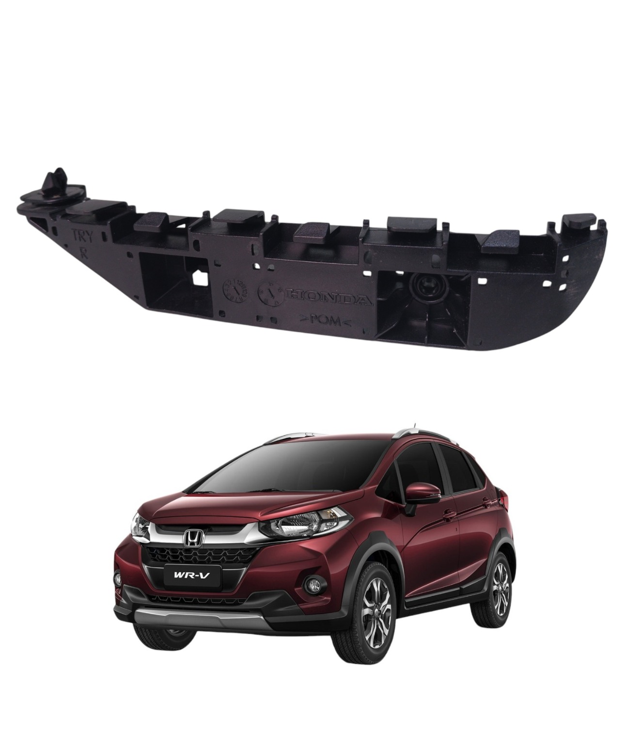 Guia Parachoque Dianteiro Direito Honda Wrv 2017 2018 E5041