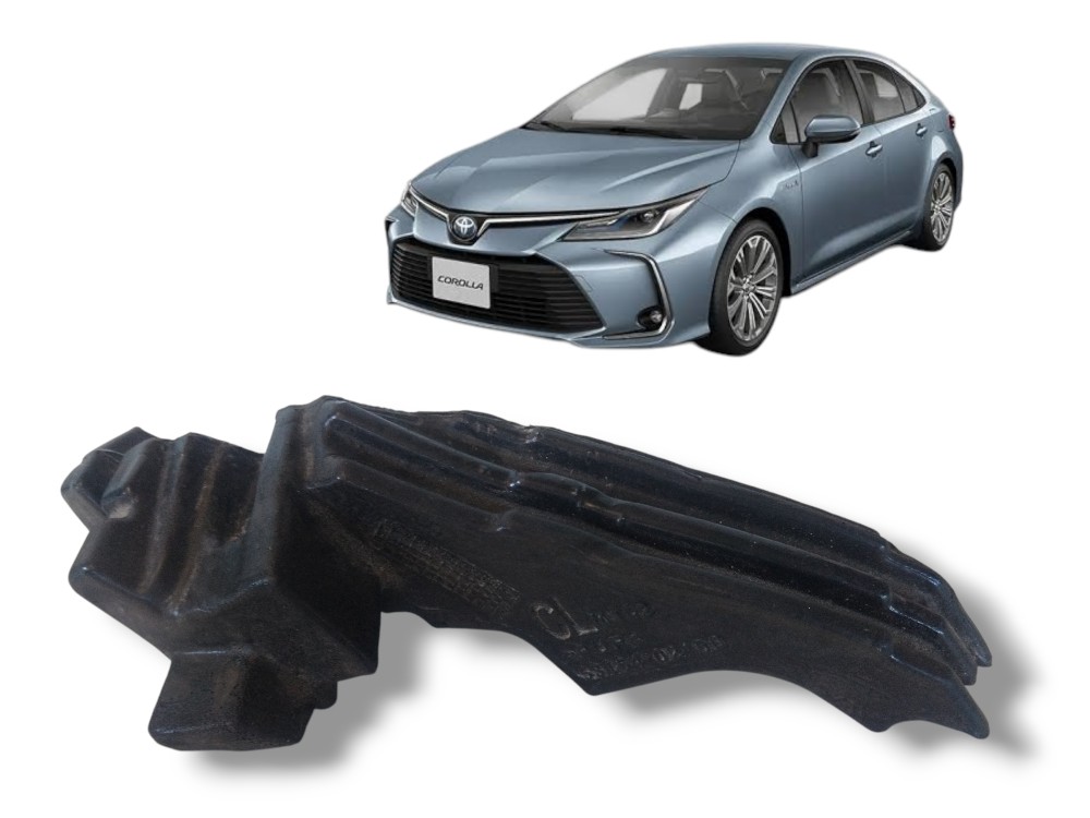 Borracha Absorvedor Paralama Esq Toyota Corolla 2020 A 2023 1