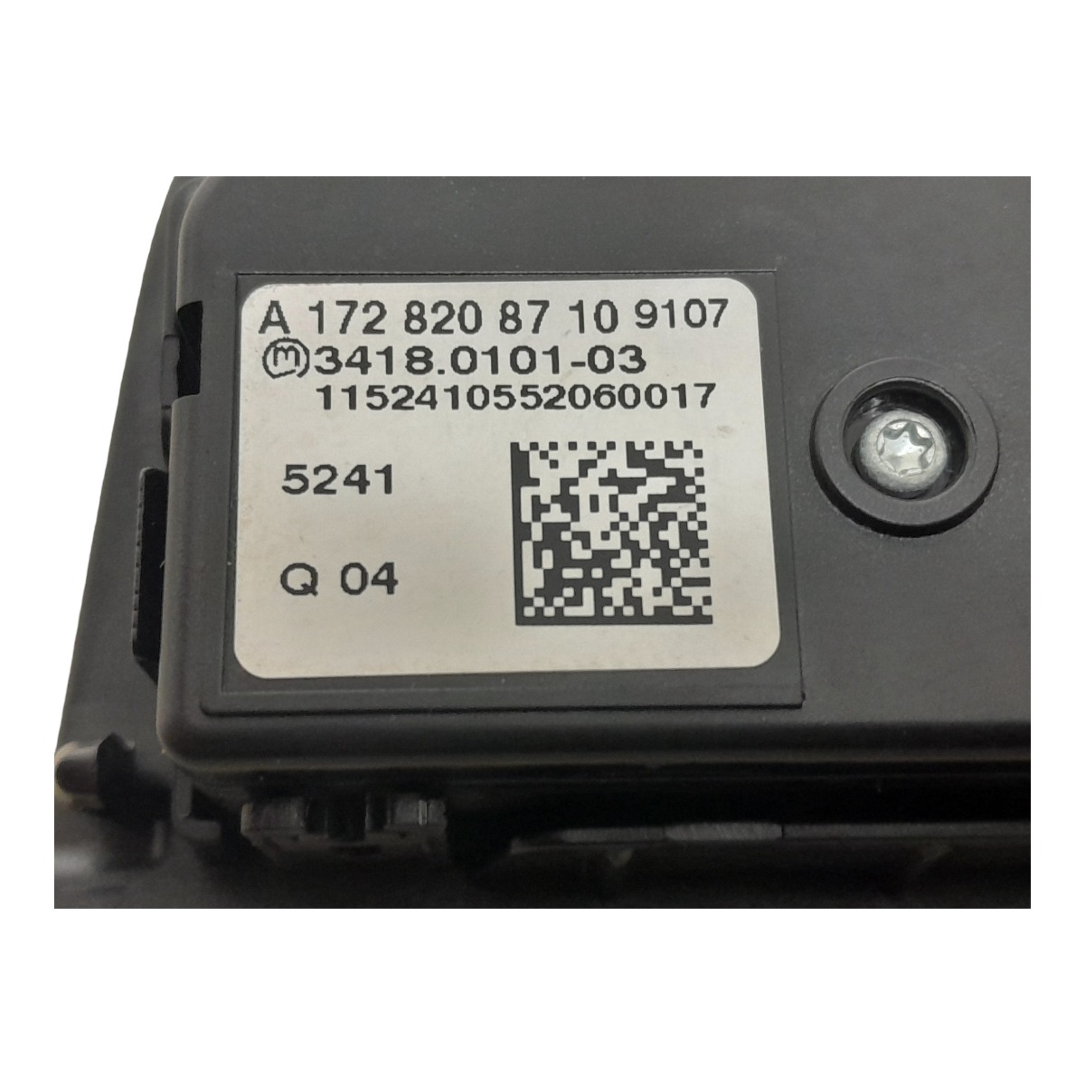 Botao Alarme Traçao Mercedes Cla 250 2.016v Gas Aut 2015 6