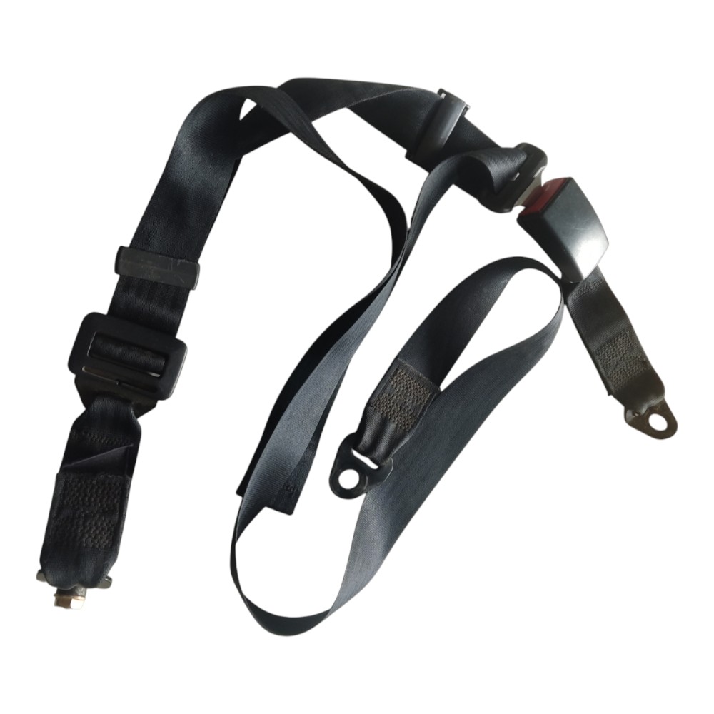 Kit Cintos Dianteiro E Traseiro Fiat Siena Preto 1