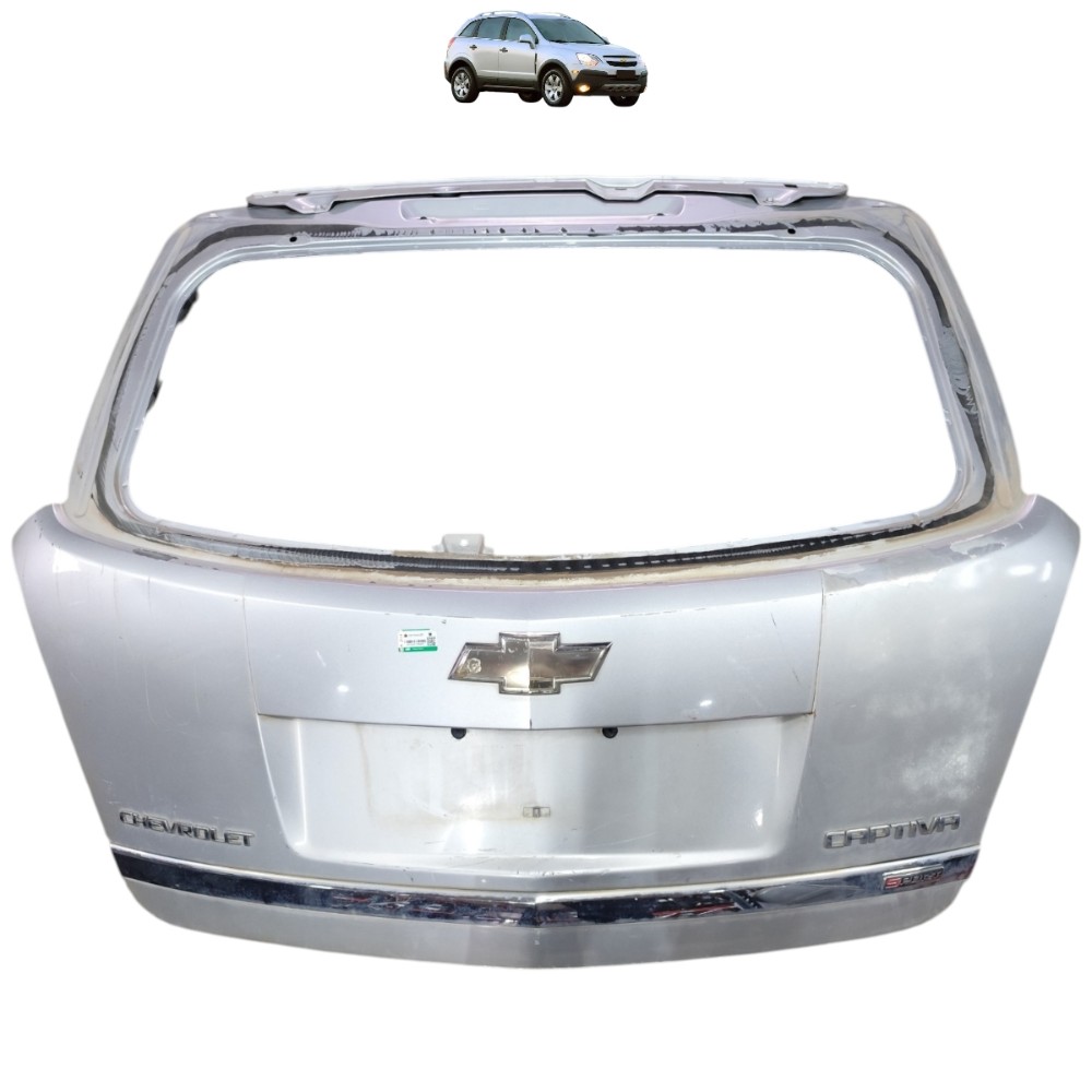 Tampa Traseira Gm Captiva 2008 2009 2010 2011 2012 A 2017 Prata