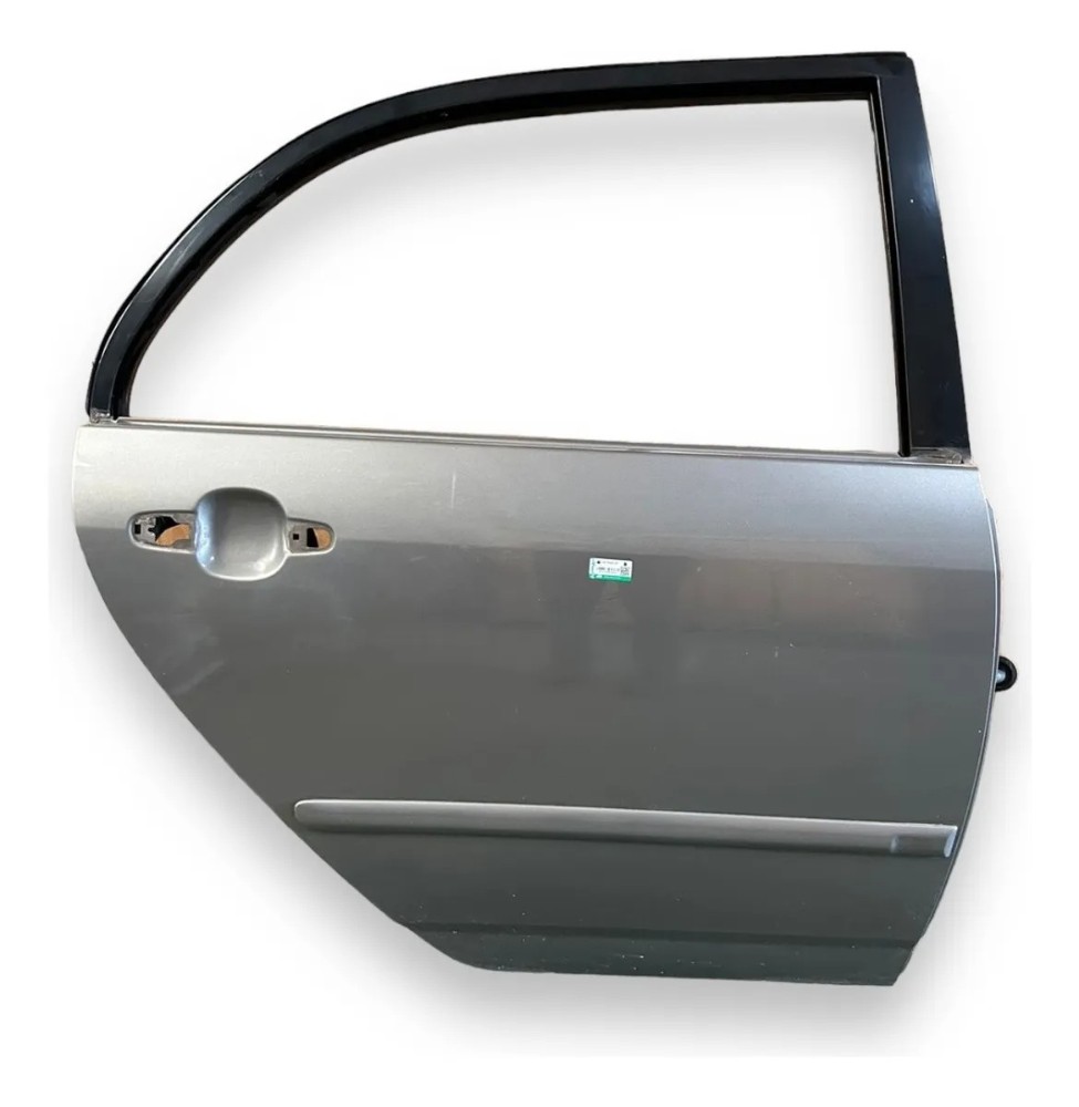 Porta Traseira Direita Toyota Corolla 2003 Á 2008 Cinza Traseira Direito Cinza 1