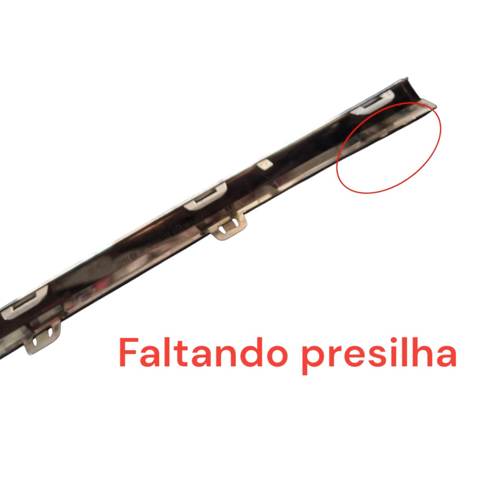 Friso Cromado Parachoque Dianteiro Mercedes Glc