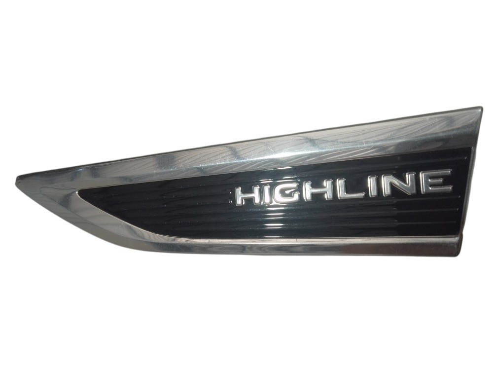 Emblema Esquerdo Highline Original  Cromado Cromado 1