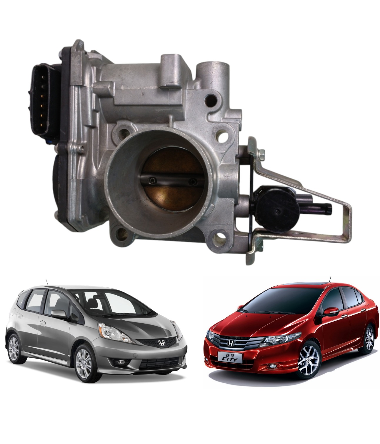 Tbi Corpo Borboleta Honda City Fit 1.4 1.5 2009 2014 231