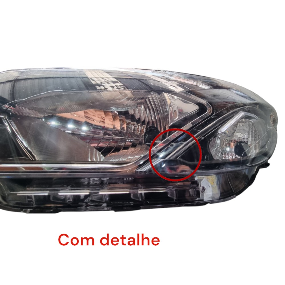 Farol Esquerdo Chevrolet Prisma Onix 2017  2019 Recuperado