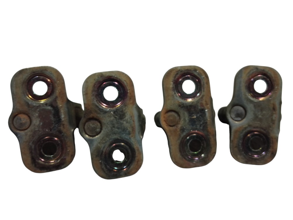 Jogo 4 Batentes Portas Cromado Vw Golf 94/00  1h0837c34a Cromado 2
