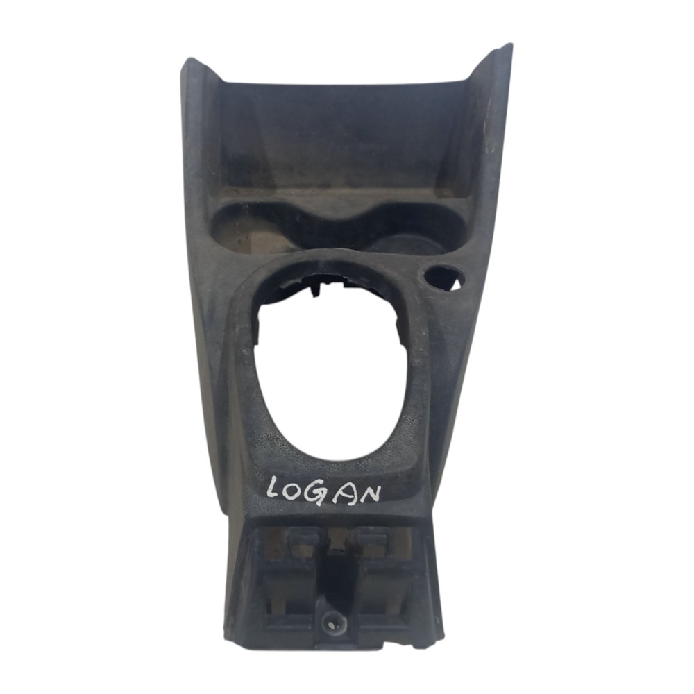 Console Central Cambio Porta Copos Renault Logan 2007 A 2011 6