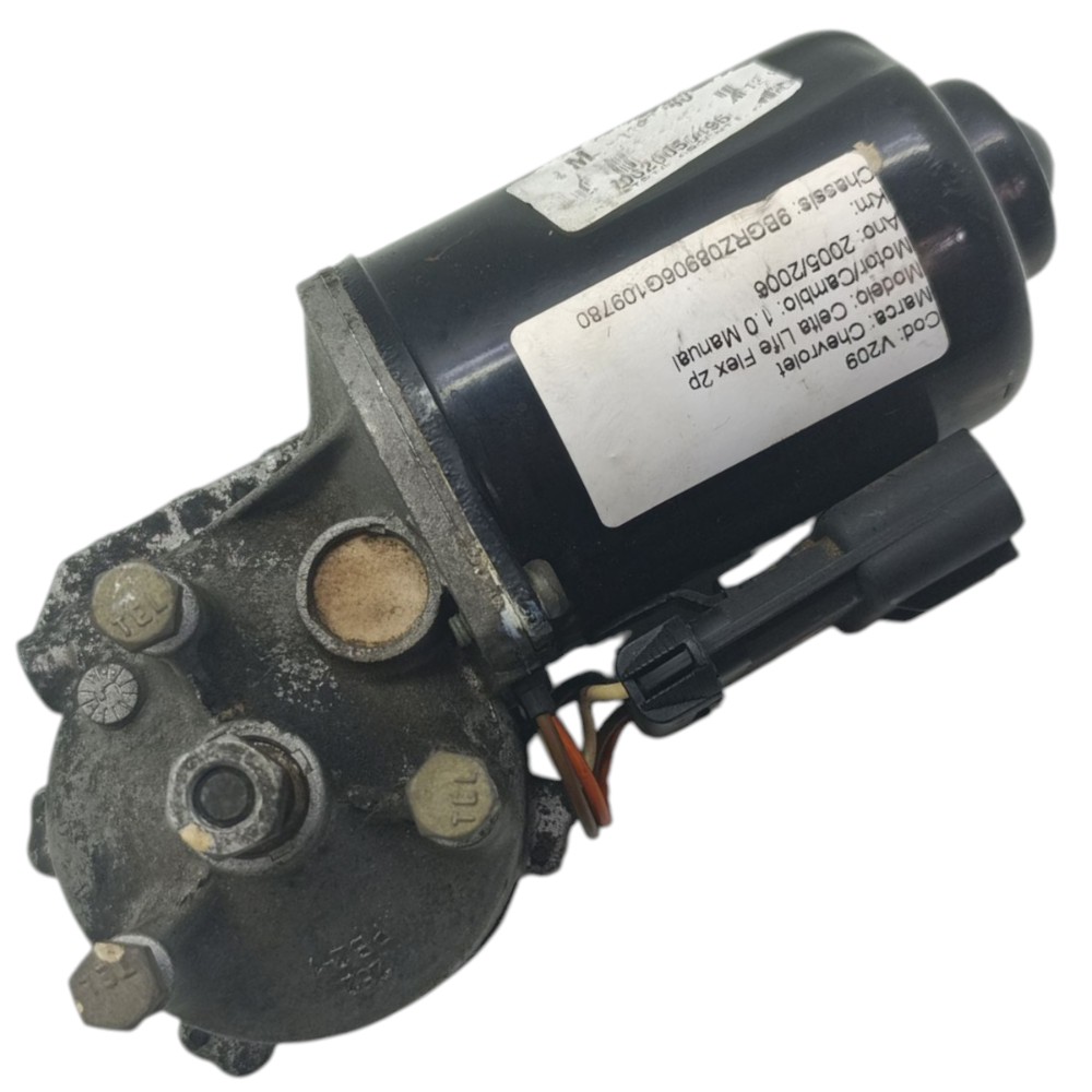 Motor limpador parabrisa GM Celta 2005 2006 2007 2008 2009 1