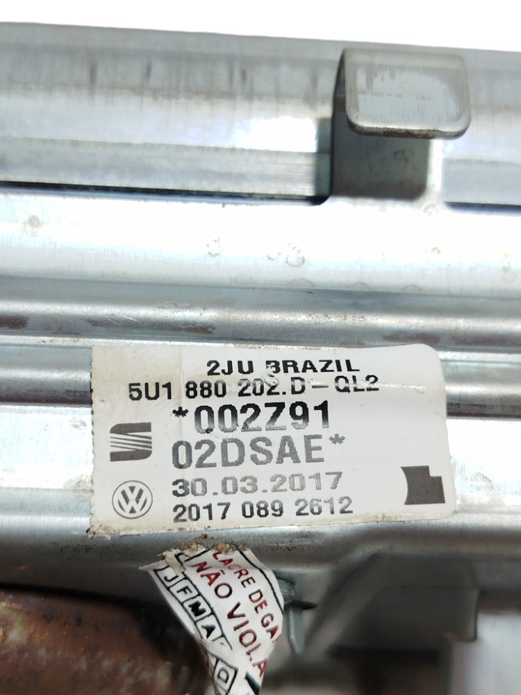 Bolsa Airbag Passageiro Saveiro G5 2012 2