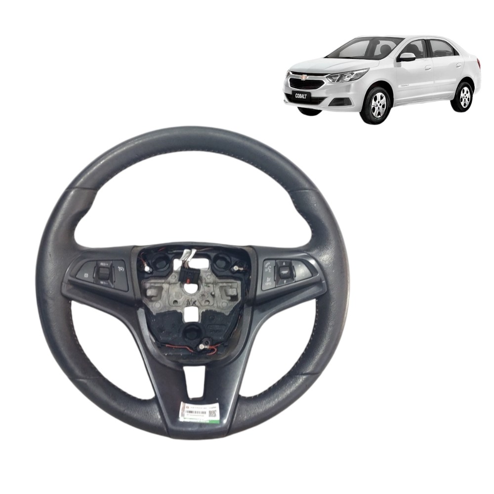 Volante Direção Com Comandos Cobalt 2016 A 2020 34134813a Preto 1