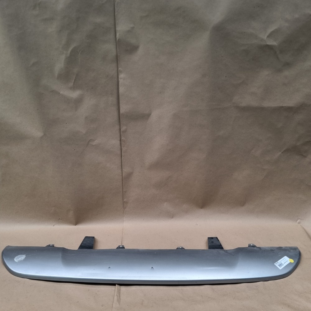 Aplique Do Parachoque Traseiro Toyota Rav4 2016/2018 Prata