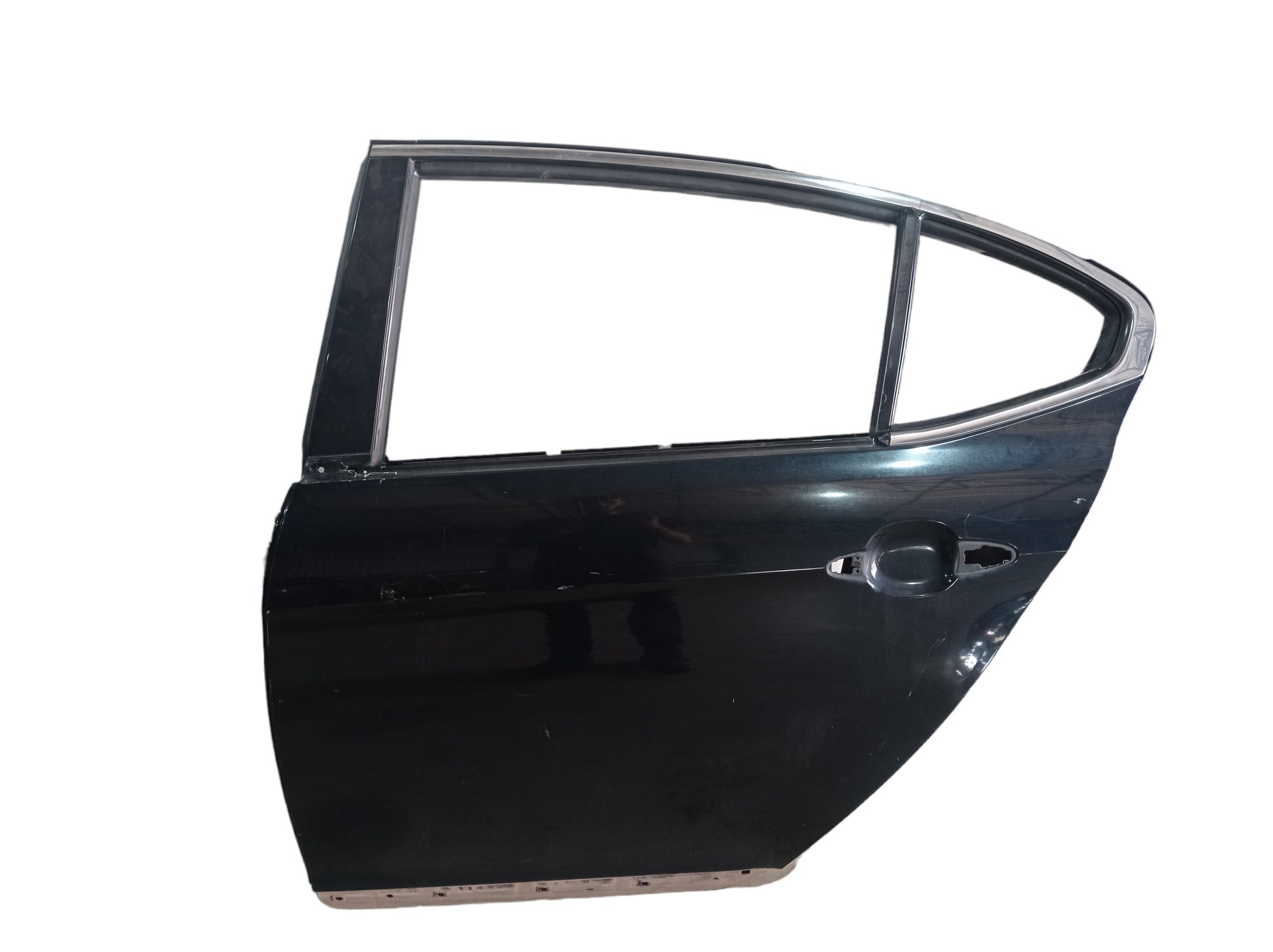 Porta Traseira Esquerda Kia Cadenza 2013 V547 Preto 4