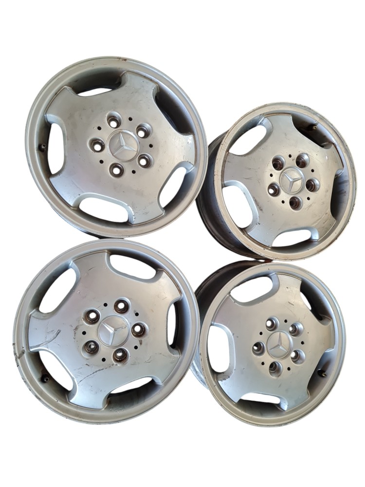Jogo Roda 195/60 Aro 15 Classe A A160 2003 Mercedes 5