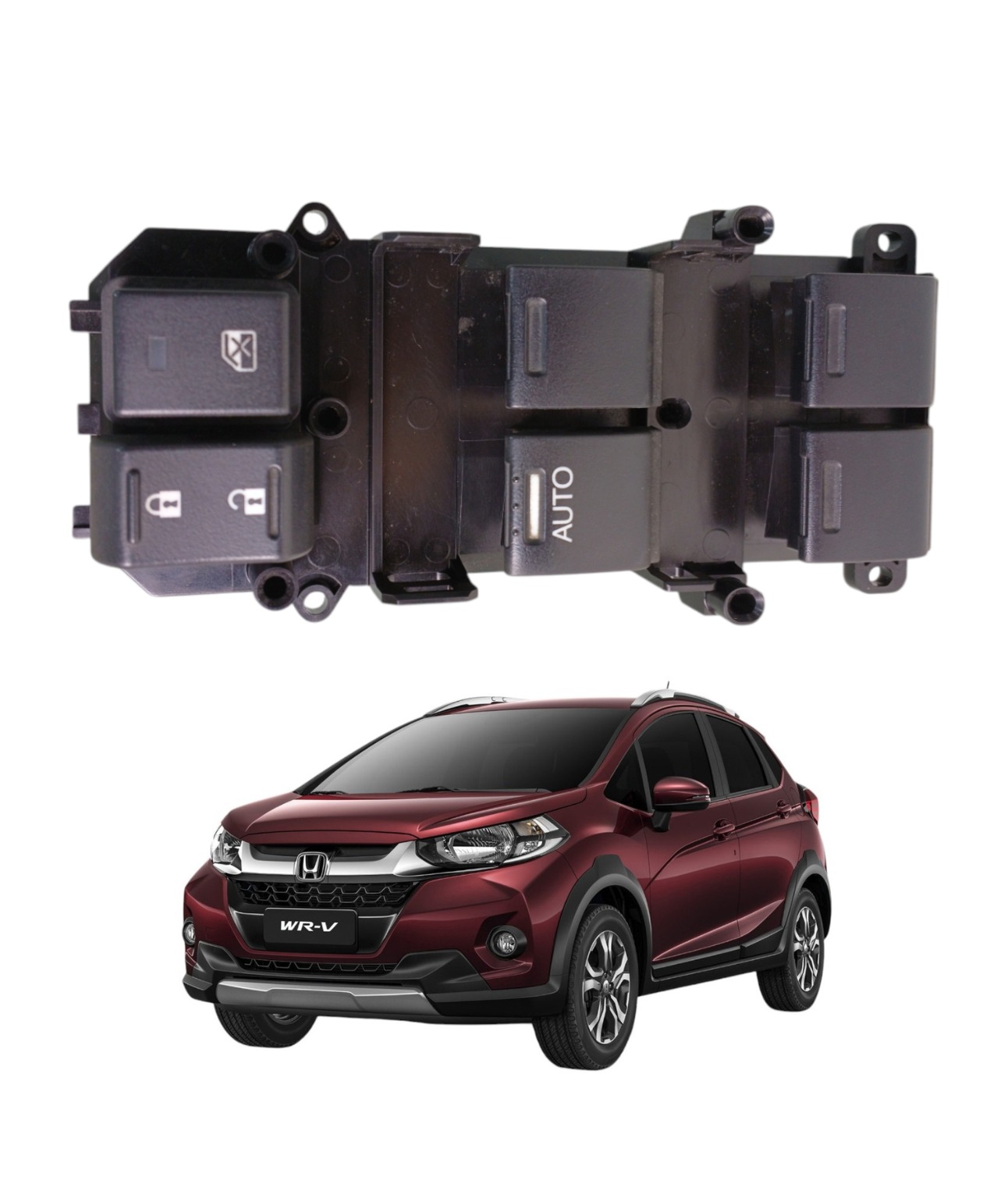 Comando Vidro Dianteiro Esquerdo Honda Wrv 2017 2018 E5381