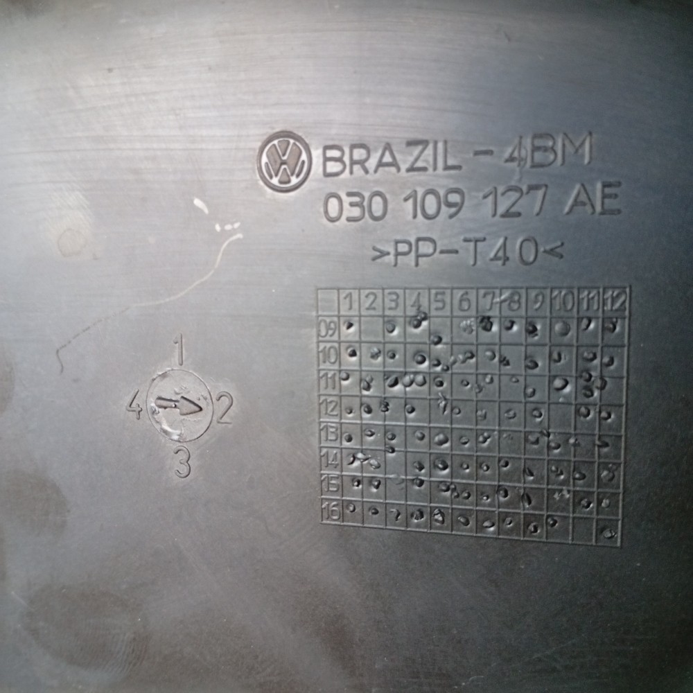 Capa Protetora Correia Dentada Vw Fox Voyage Gol G5 1.6