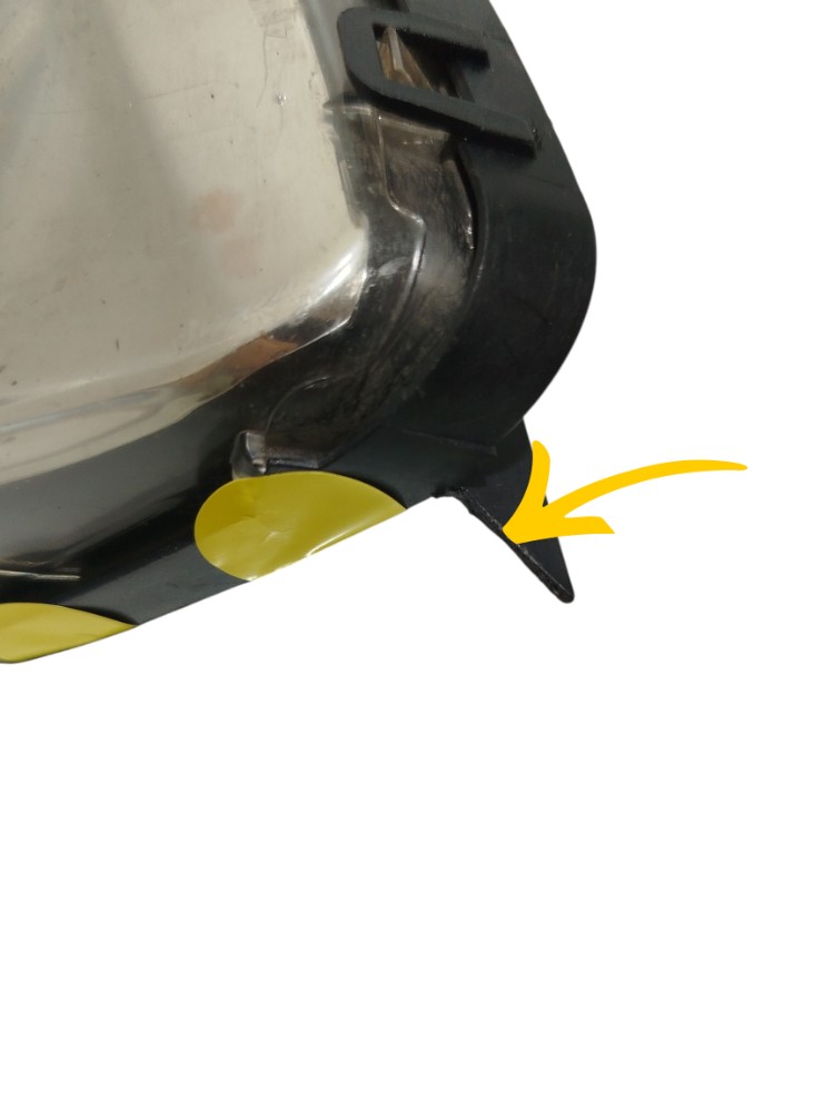 Farol Direito Auxiliar Milha Peugeot 308 408 2012 Orig Det Direito/passageiro 5