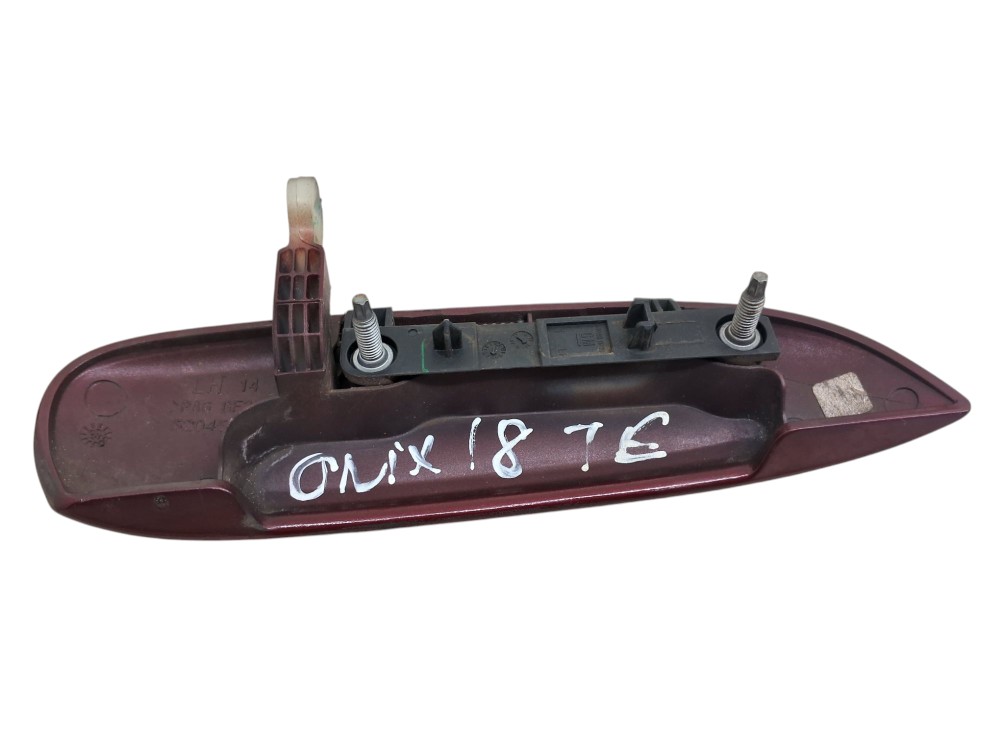 Macaneta Externa Traseira Esquerda Chevrolet Onix Ltz 2018 Vermelho 3