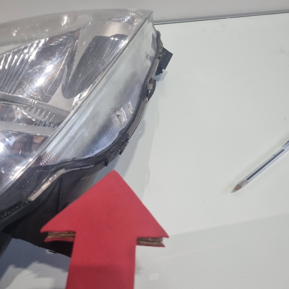 Farol Cromado Do Lado Direito Honda Fit Modelos 2006/2008 Direito/passageiro 6