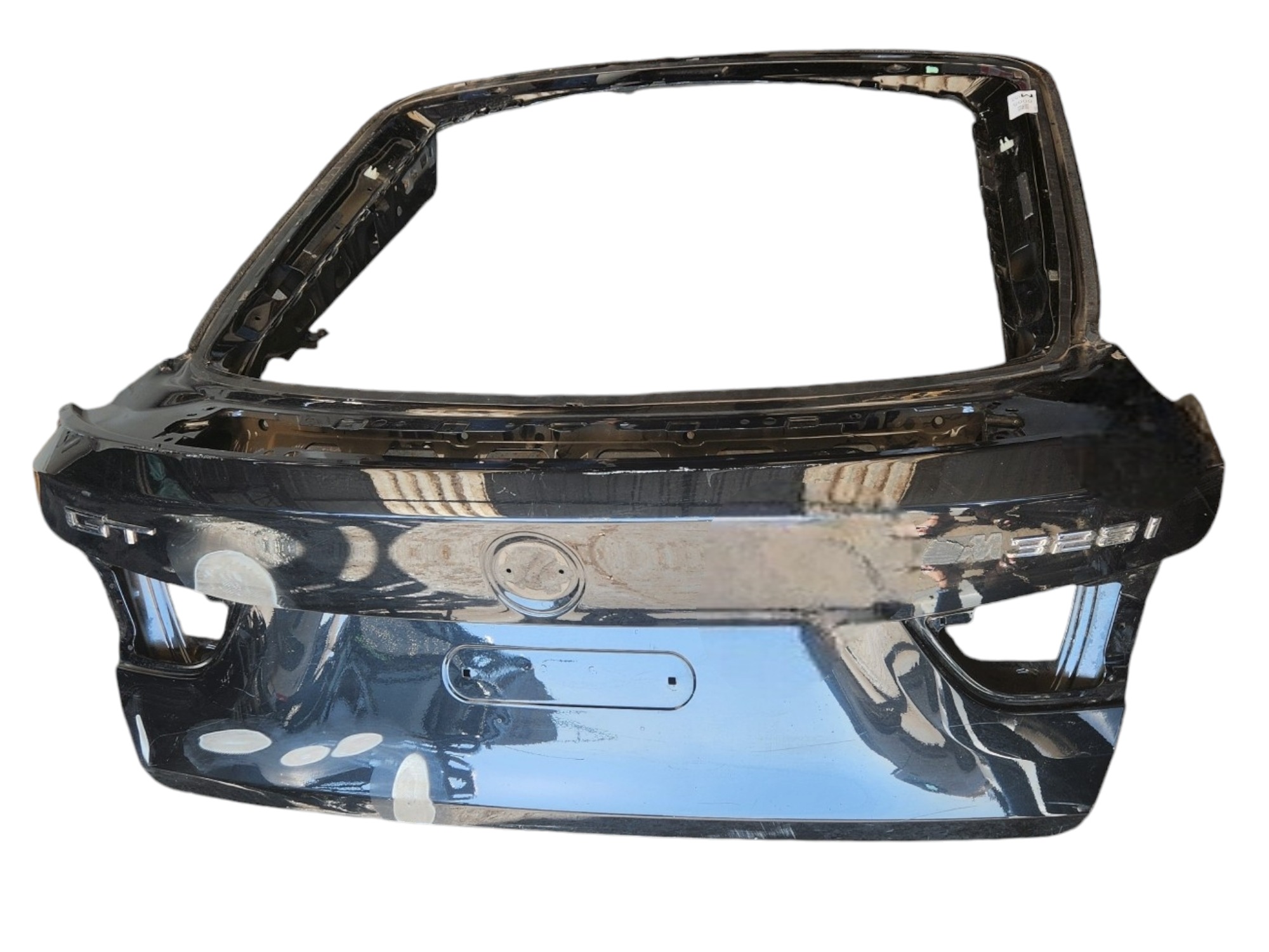 Tampa Traseira Bmw 328i Gt 2012 2013 2014 2015 2016 2017 Preto