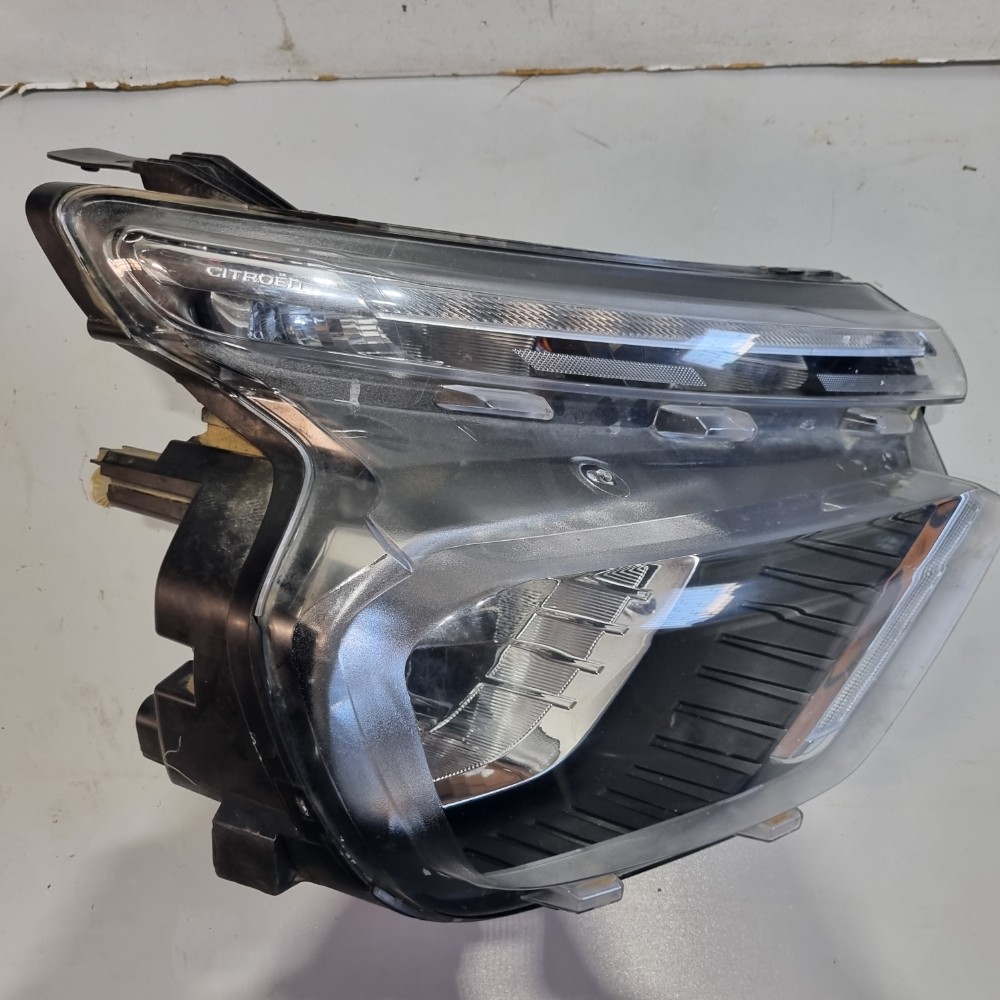 Farol Direito Com Led Citroën C3 2023/2025 Recuperado Direito/passageiro 1