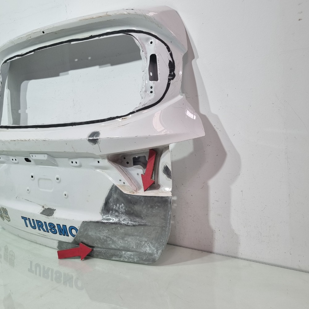 Tampa Traseira Chevrolet Spin 2023 2024 2025 Branco 3