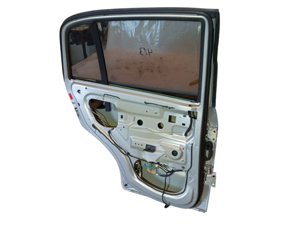 Porta Chery Face Traseira Esquerda 2008 2009 2012 Original  Traseira Esquerdo Prata 6