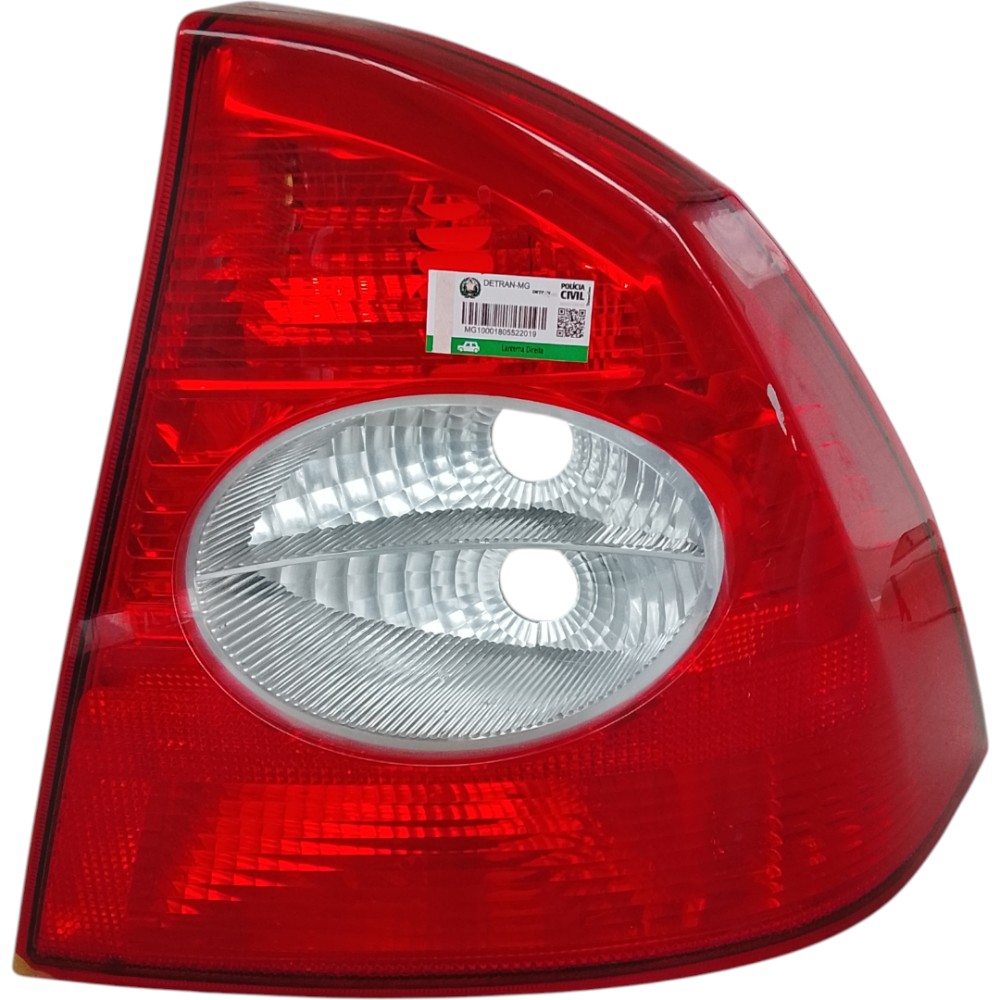 Lanterna Traseira Direita Ford Focus 2009 2013 Direito/passageiro Transparente 1