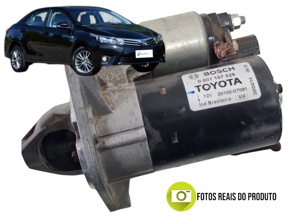 Motor De Arranque Partida Toyota Corolla 281000t091 1