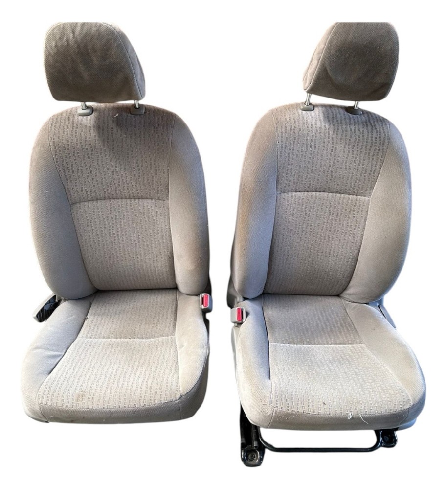 Jogo Banco Tecido Toyota Corolla 2009 2010 2011 2012 2013 Bege Claro 2